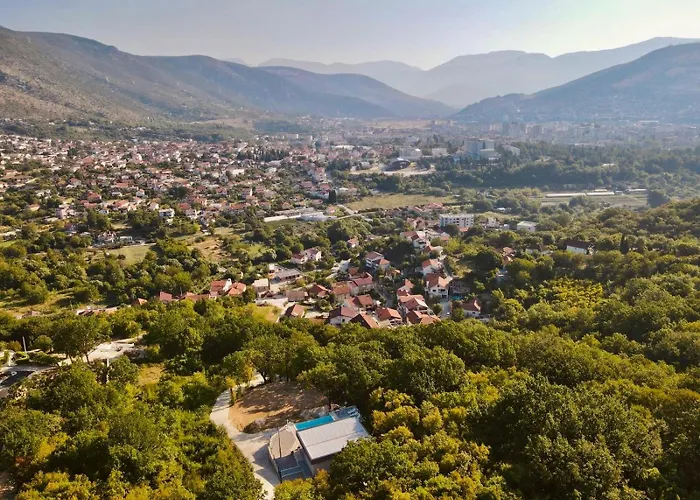 Nyaraló Hillside Roza - Private Pool Mostar