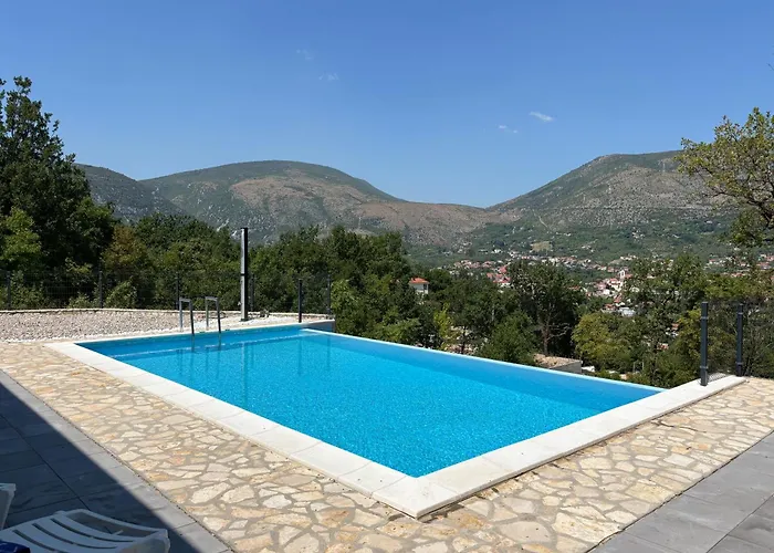 Hillside Roza - Private Pool Nyaraló Mostar